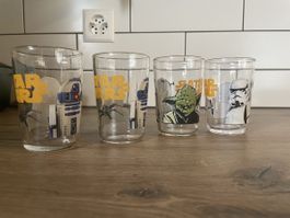Lot de 4 verres à moutarde Star Wars