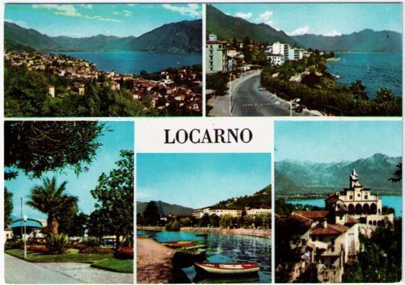 Cartoline postali: Locarno - 5 Bild AK – Usato da Binningen venduto da Mountainrider
