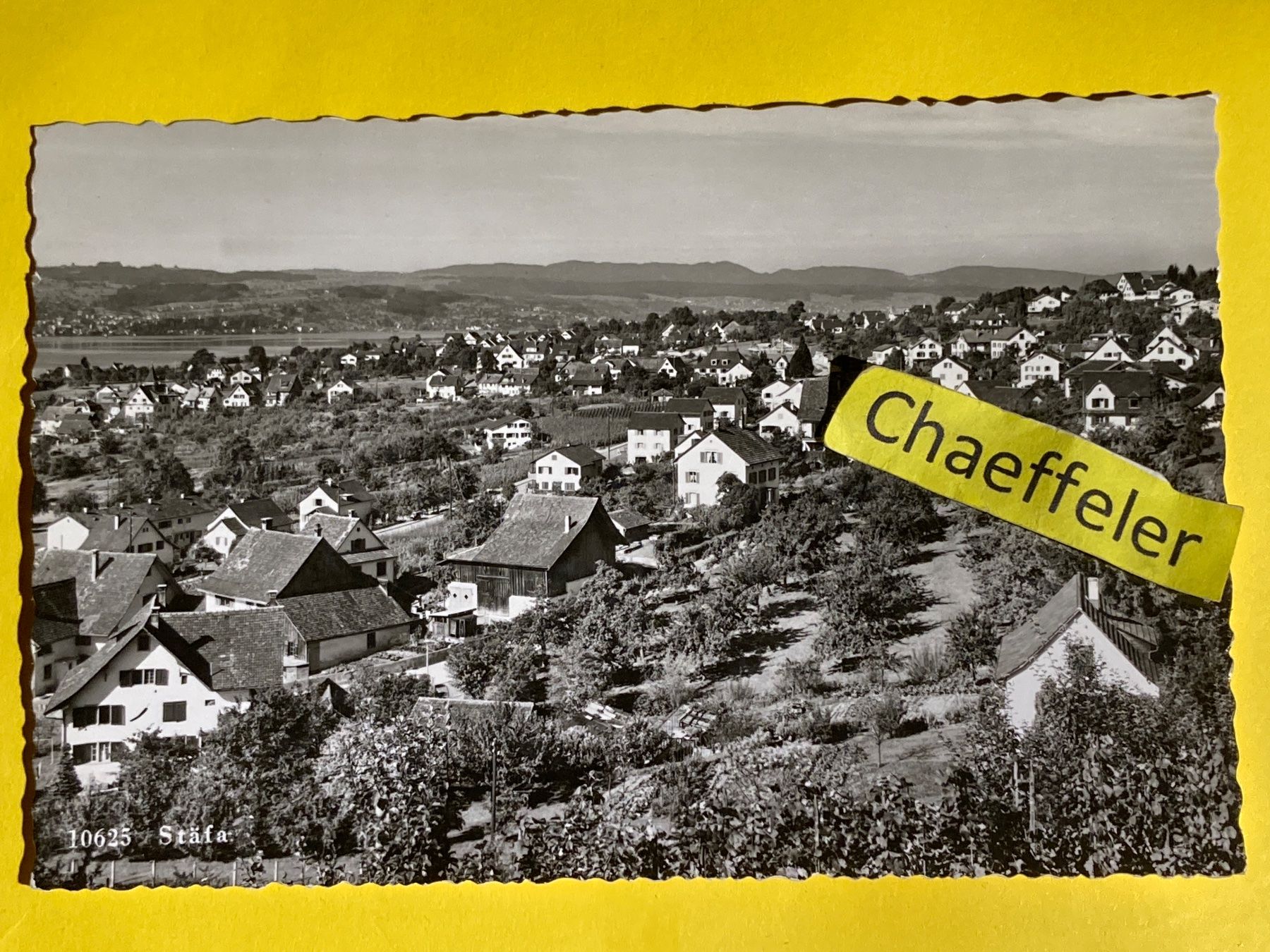 Cartes postales: 10625 Stäfa – D'occasion à Zürich par Chaeffeler