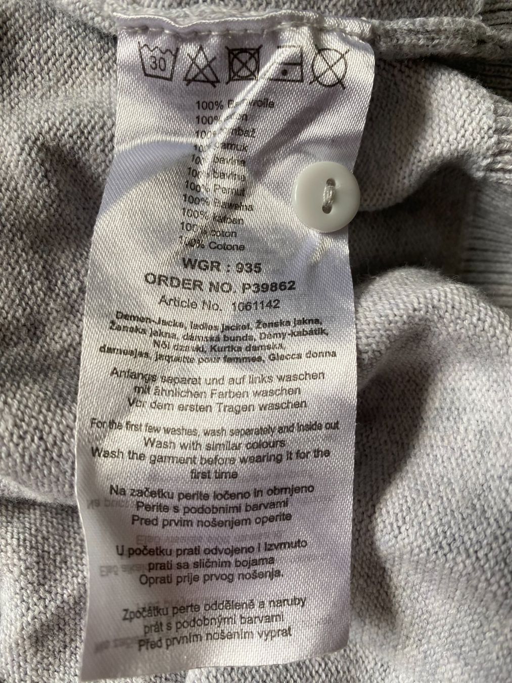 Giacche: Strickjacke in Grau , Gr. 40 – Usato da Stetten SH venduto da bijoux18 6