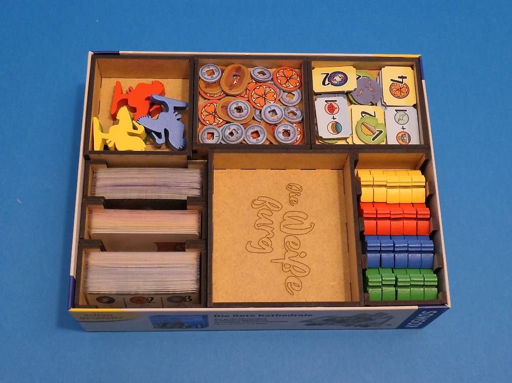 Spiele: Brettspiel Insert - Die Weisse Burg – Neu (gemäss Beschreibung) aus Brunnen von ronnyvorbrodt