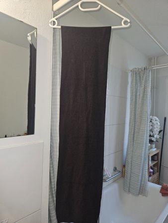 Benetton Schal dunkelbraun