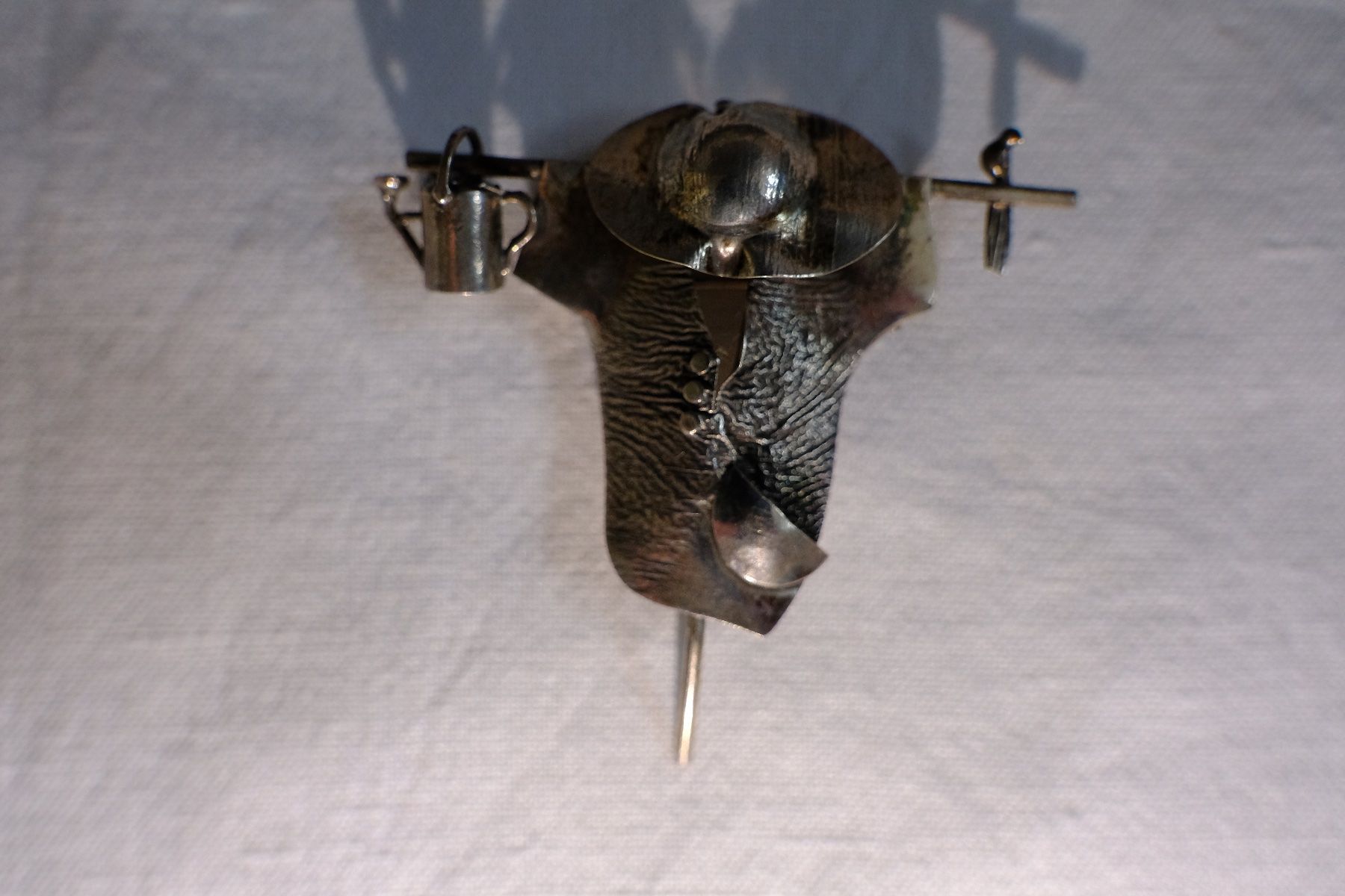 Spille & Fermagli: Rüstung Silber 925 Brosche/Anstecker - Sterling – Nuovo (secondo la descrizione) da Fribourg venduto da Silver_Wat