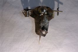 Rüstung Silber 925 Brosche/Anstecker - Sterling