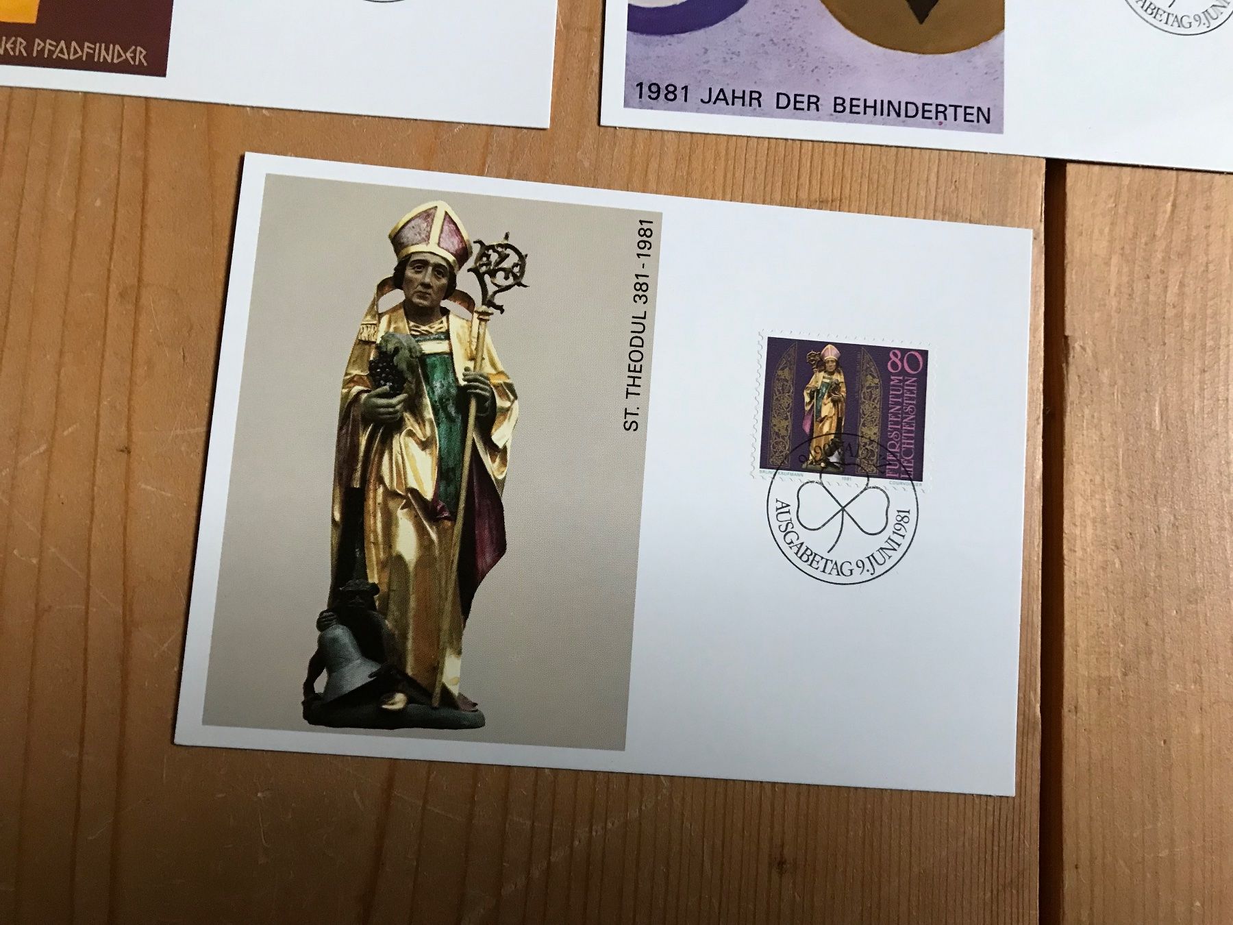 Alle Briefmarken: briefmarken FL 3 postkarten 9.3.1981 – Gebraucht aus liestal von makai05 3