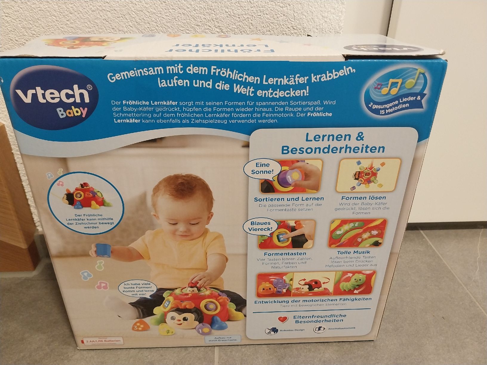 Vtech Spielzeuge: Vtech Fröhlicher Lernkäfer 12-36 Monate neu – Neu und originalverpackt aus Rorschach von Mitsch38 1