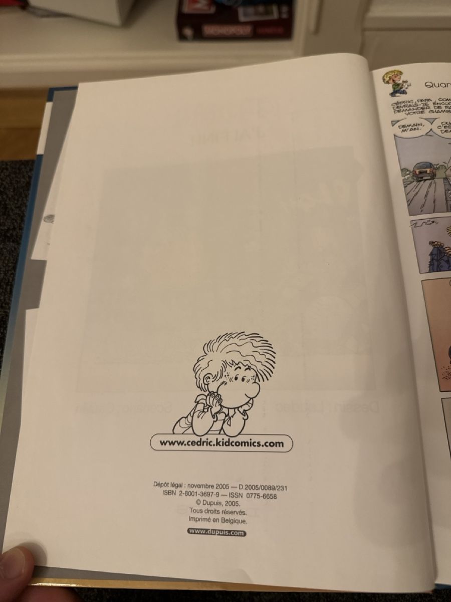 Fumetti: BD CÉDRIC - TOME 20 - ÉDITION ORIGINALE 2005 – Nuovo (secondo la descrizione) da Genève venduto da Emorejac 2