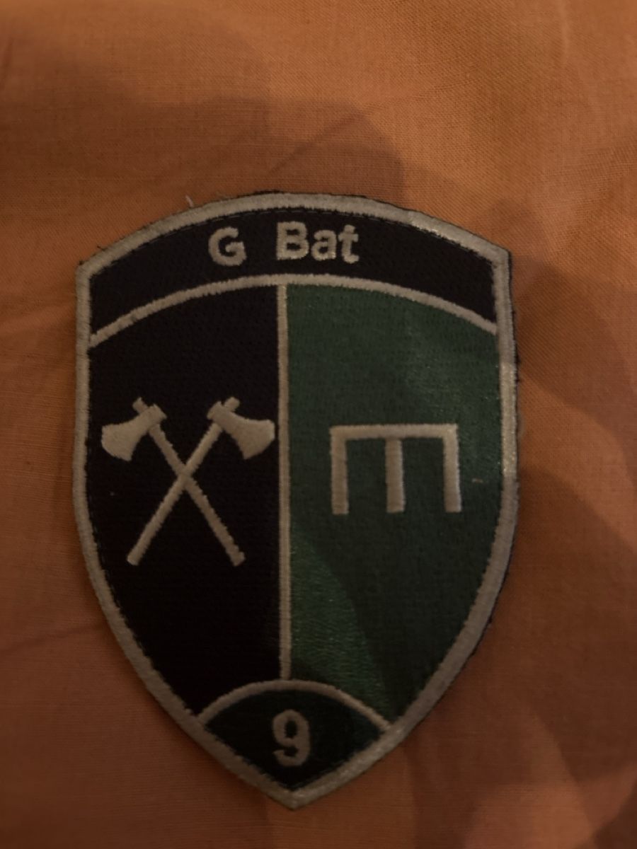 Armée suisse Insignes: Patch "G Bat 9" - – Neuf avec emballage d'origine à Melano par LAP117