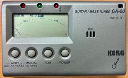 Gitarren-Stimmgerät Korg GA-20 Guitar / Bass Tuner