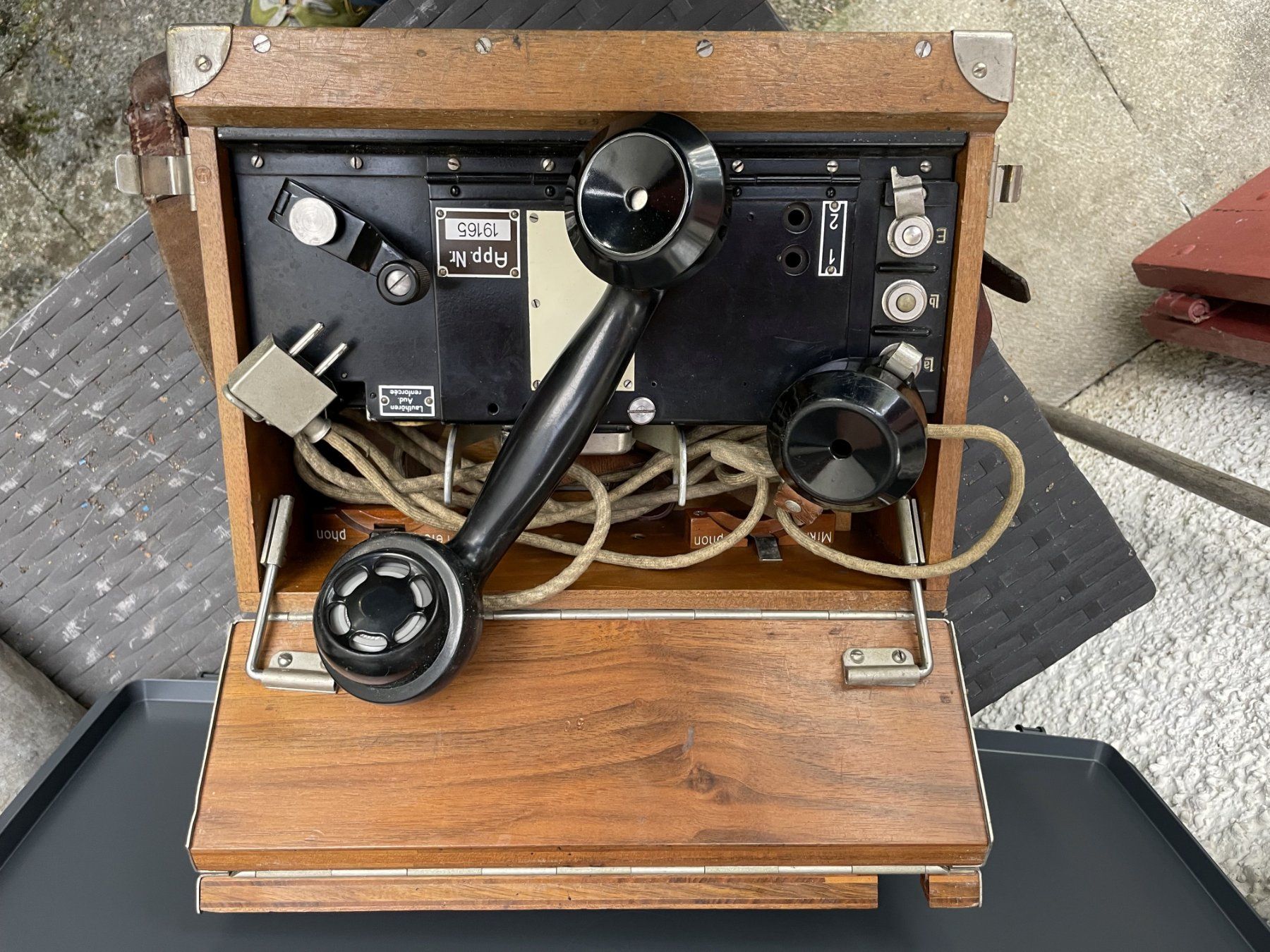 Telefone: Armeetelephon Mod. 47, Schweizer Militär – Gebraucht aus Aesch ZH von 19fish58blue 4