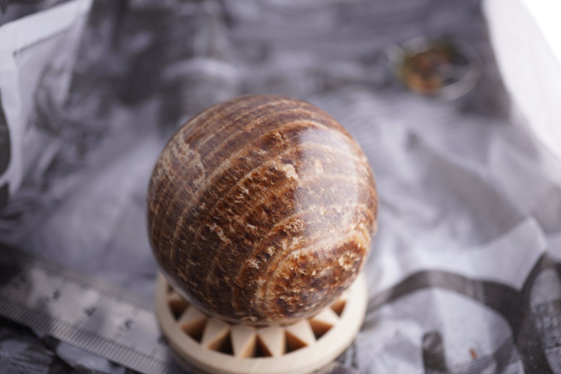 Minerali & Pietre curative: Aragonit      Kugel  Rausverkauf  5cm – Nuovo e nell'imballaggio originale da Eschenbach SG venduto da topstone 6