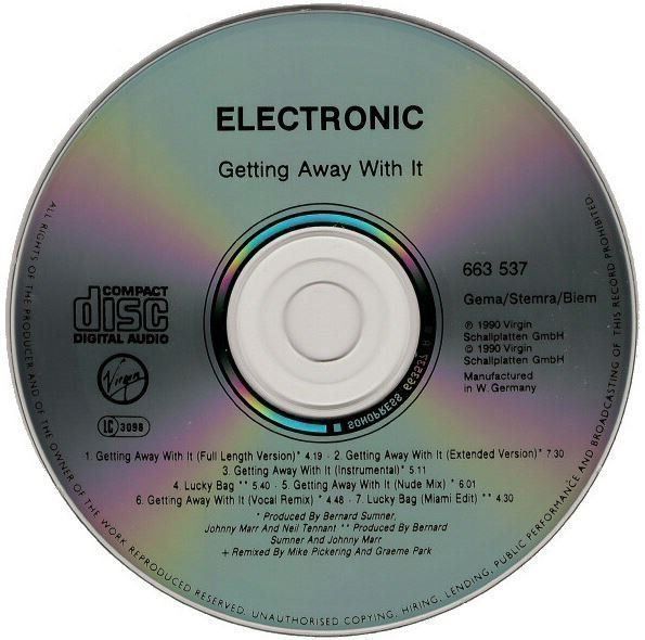 CD: Getting away with it (EUROPE)-Electronic – Usato da Zürich venduto da Raz88 1