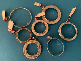 Schmuck-Anhänger Münzfassung (silber)