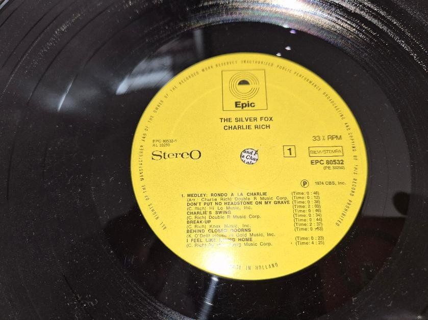 Schallplatten: Schallplatte / Lp Charlie Rich the silver fox – Gebraucht aus Dielsdorf von Haesi0 3