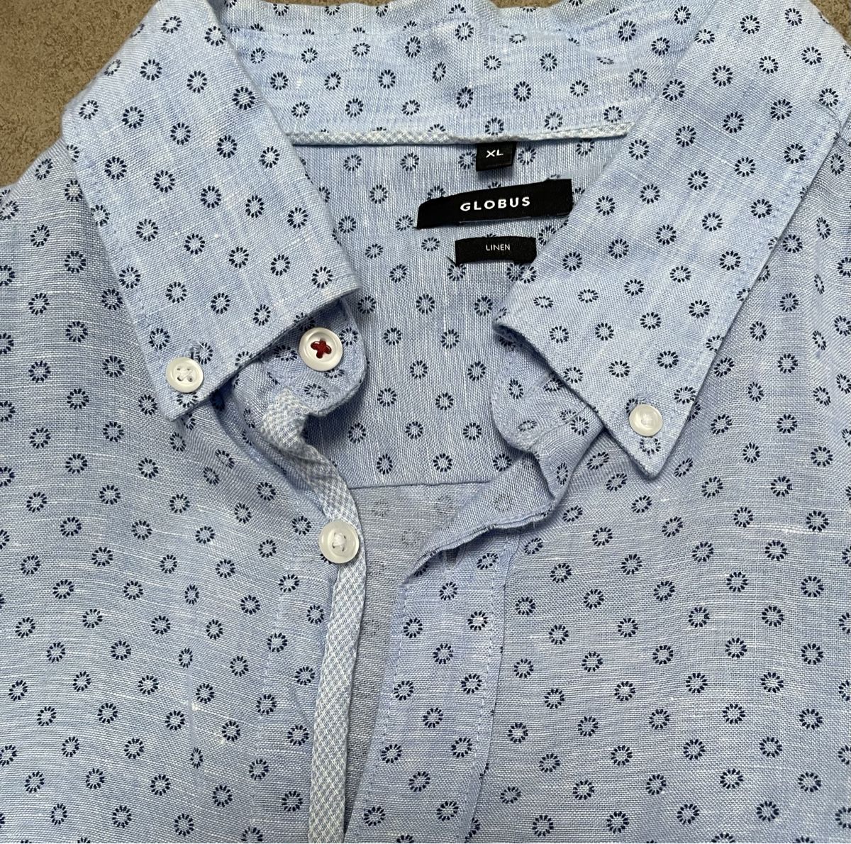 Globus Camicie: Leinenhemd XL Herren – Usato da Bronschhofen venduto da Sommernacht03