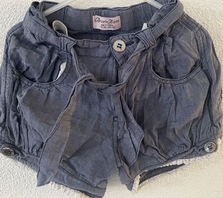 Coole Sommer-Shorts, Gr. 140, farber blau