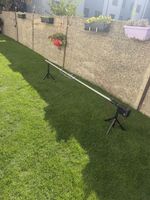 Grillspiess mit Motor Edelstahl elektrisch guter Zustand