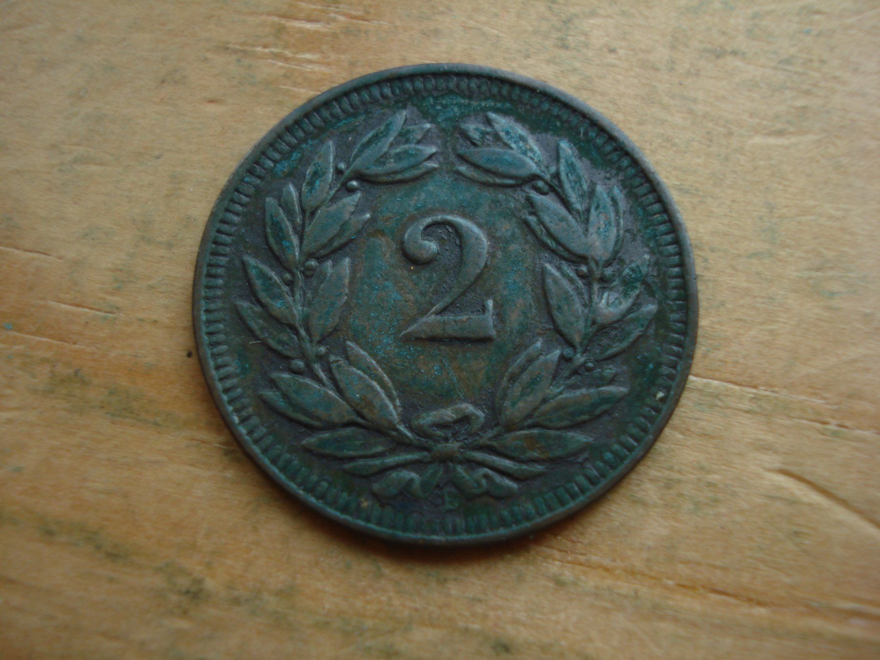 Tutti le monete: (S) 2 Rappen 1902 – Usato da Erlach venduto da Net-Coins 1