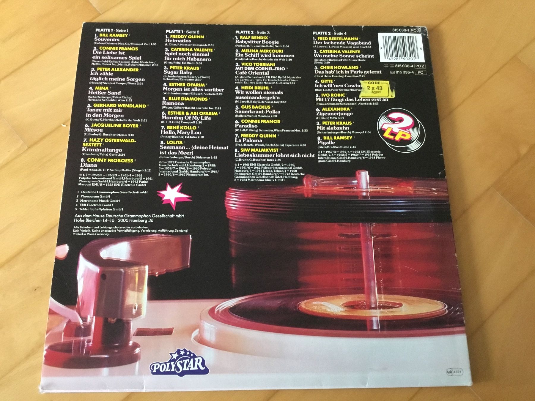 Schallplatten: Souvenirs Souvenirs - Doppel-LP – Gebraucht aus Kerzers von Georges3210 1