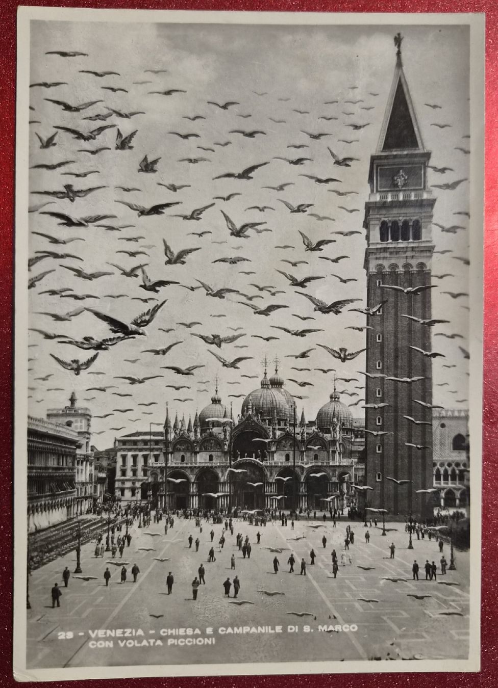 Cartes postales: Venedig Piazza San Marco Tauben 1948 – D'occasion à Melchnau par Arthurius