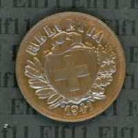 CHF___0.02 1941 stgl * nigelnagelneu! 2 Rappen