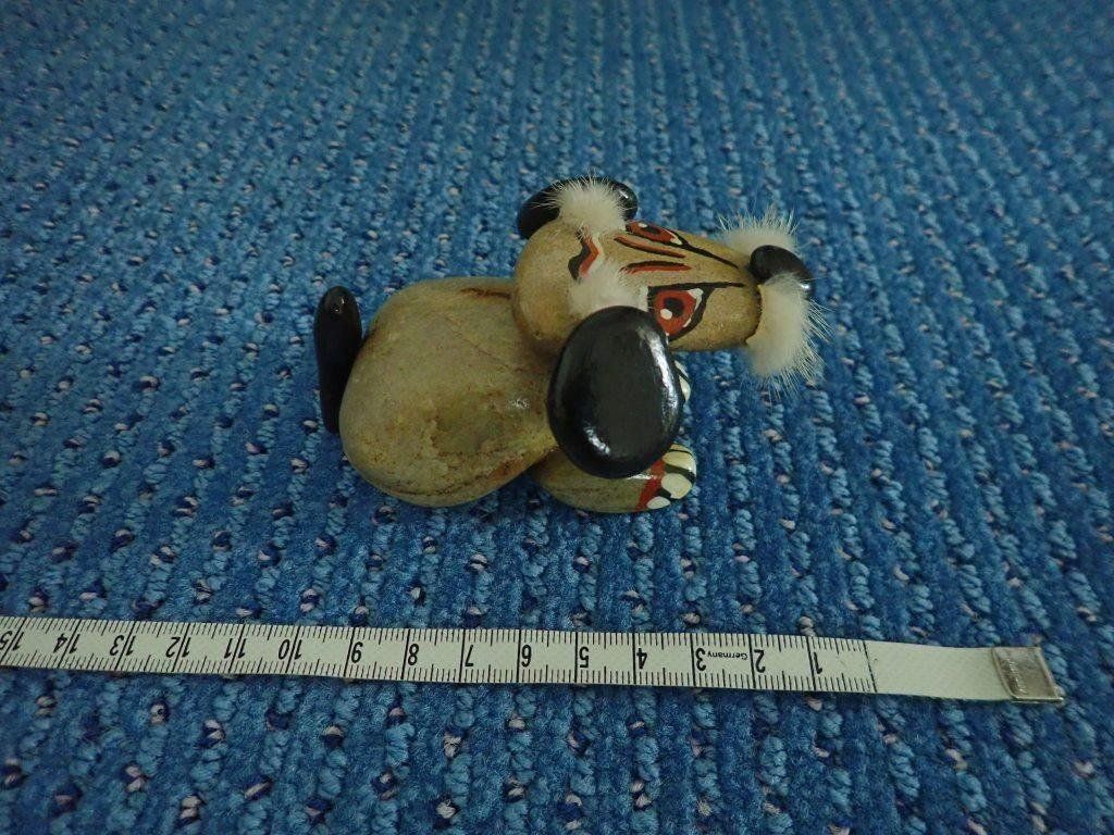 Statuette: Steindackel Dackel Hund bemalt – Usato da Galgenen venduto da Marc98 4