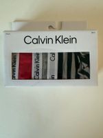 CALVIN KLEIN, Slip, Grösse XS, 3 Stück Pink, Grau, gestreift