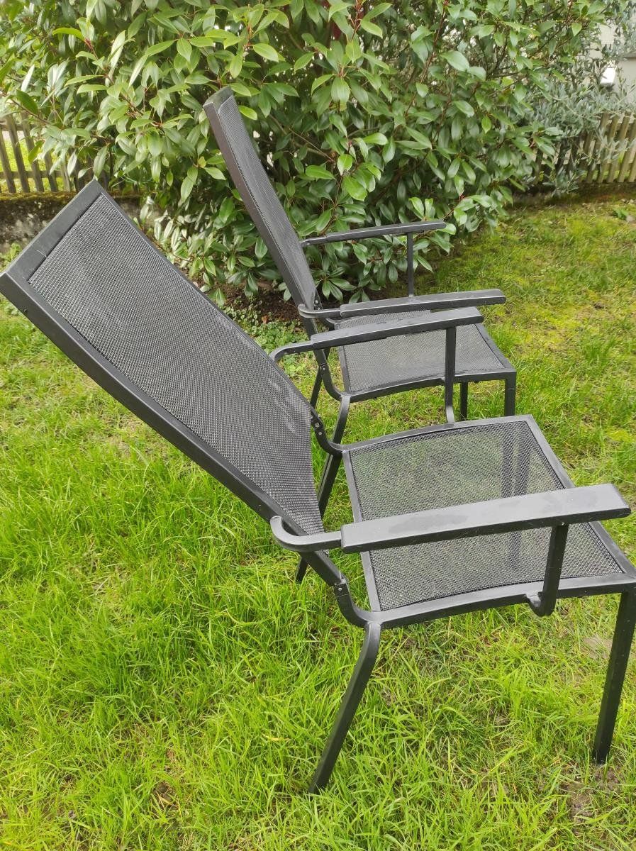 Sedie: 2 Gartenstühle, stapelbar – Usato da Niedergösgen venduto da cydonea 2