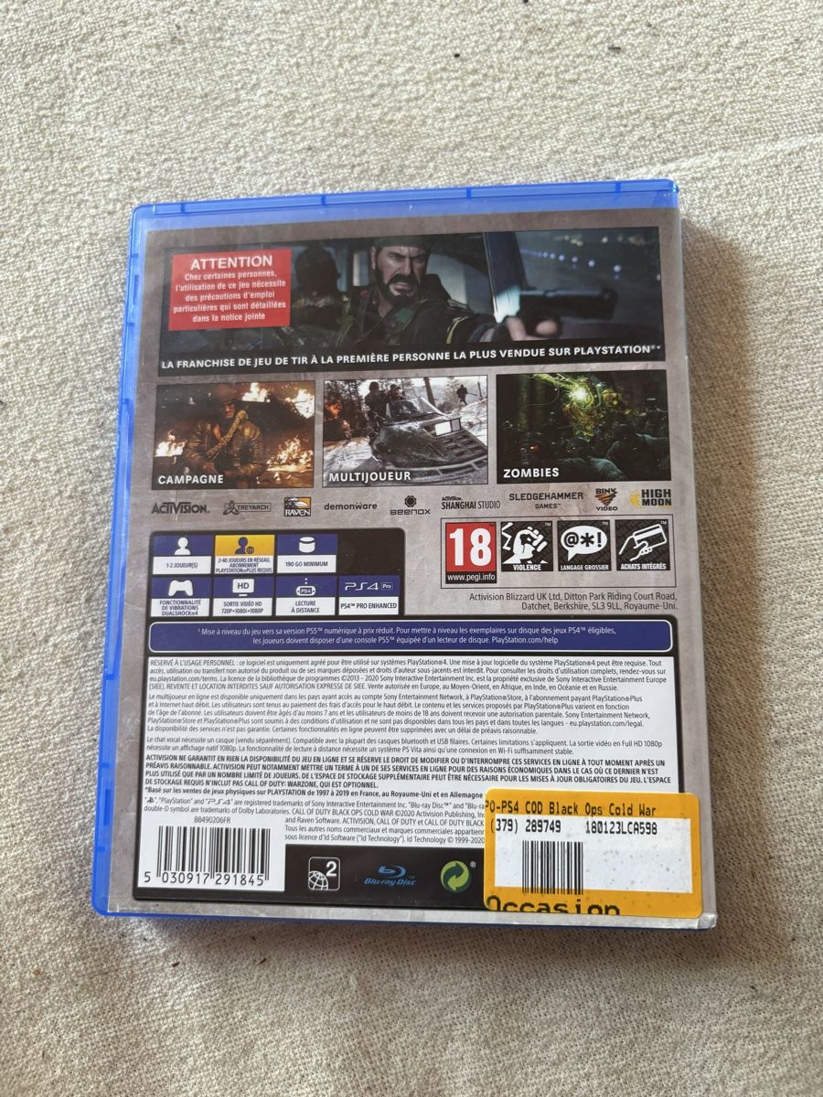 Spiele: Call of Duty Black Ops Cold War PS4  – Neu (gemäss Beschreibung) aus aarwangen von mikemog 2