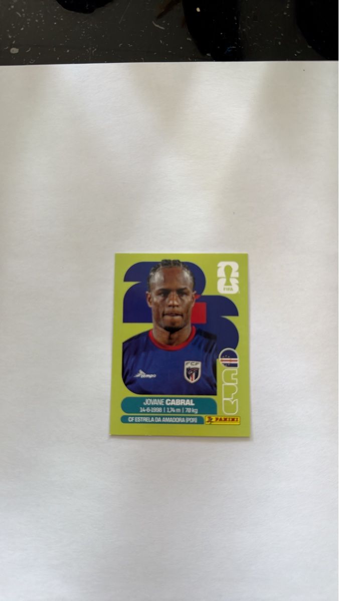 Panini Sammelbilder & Trading cards: Fussball Sticker Jovane Cabral CPV 16 – Neu (gemäss Beschreibung) aus Zürich von Maeckes