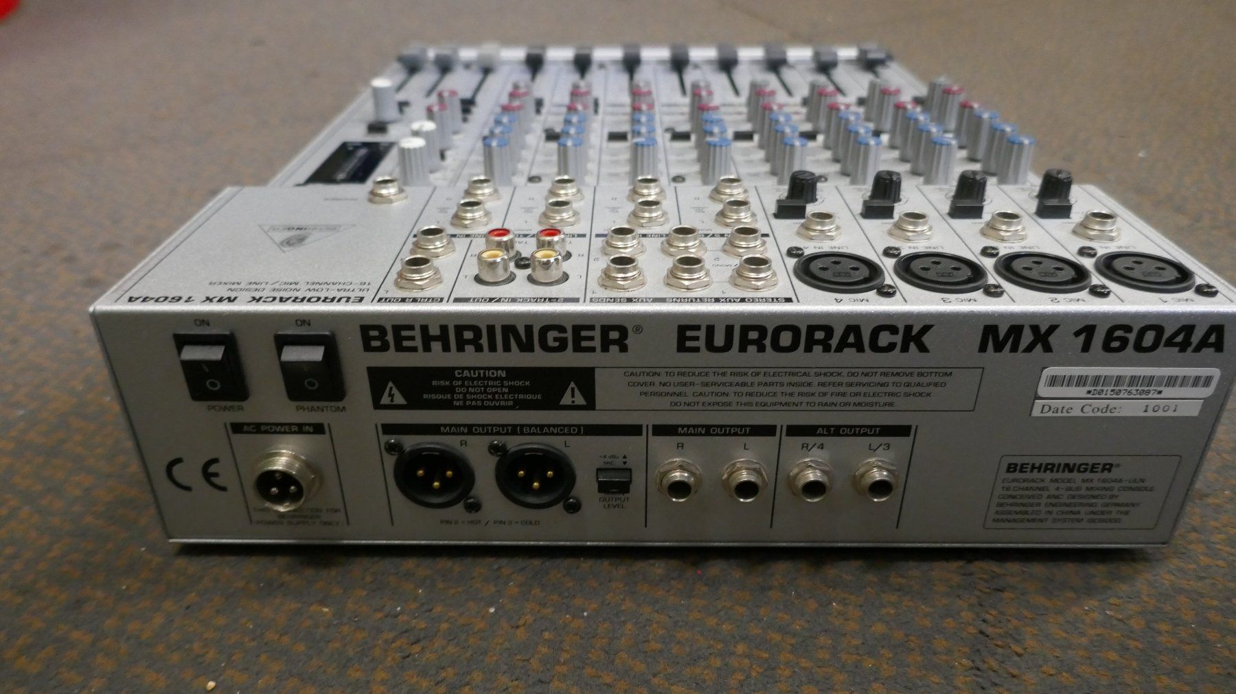 Behringer Mischpulte: Behringer Eurorack MX1604A Mischpult – Gebraucht aus Wenslingen von FairlightCMI 4