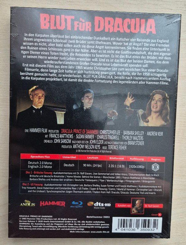 Tutti i DVDs: Blut für Dracula – Nuovo e nell'imballaggio originale da Wettingen venduto da Reviled 1