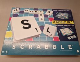 Scrabble - 2 Spiele in 1  Neu