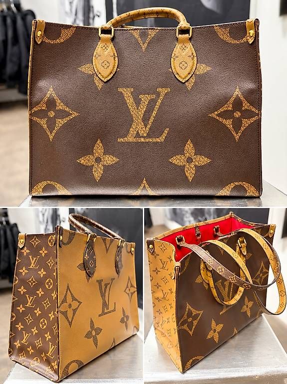 Taschen für Damen: Original Louis Vuitton Onthego – Gebraucht aus Maienfeld von Buendnerbike