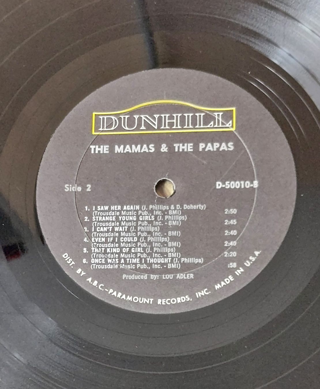 Dischi in vinile: LP - THE MAMAS & THE PAPAS – Usato da Steckborn venduto da Quo7 2