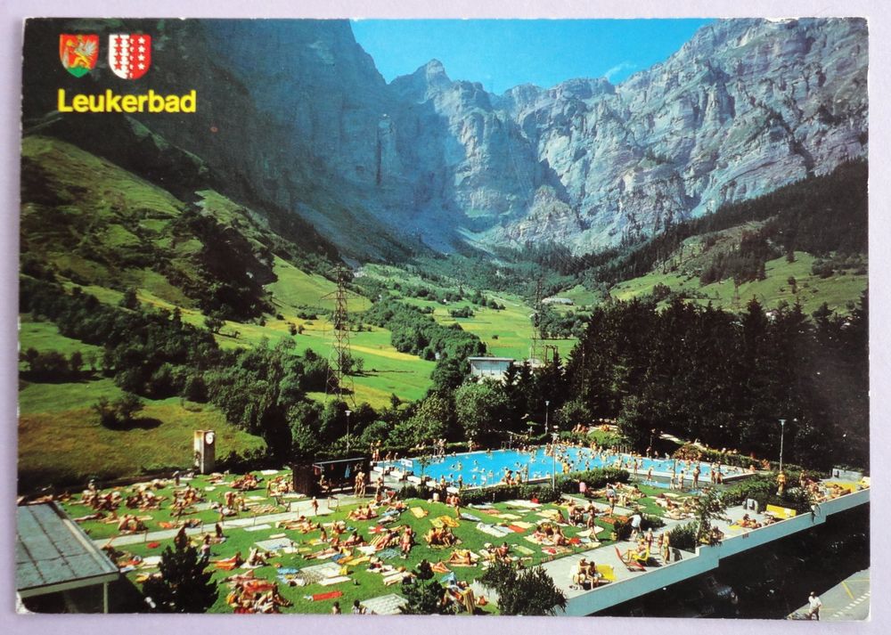 Leukerbad 1401 m, Thermal-Schwimmbad (Gebraucht) in Fétigny für CHF 1 ...