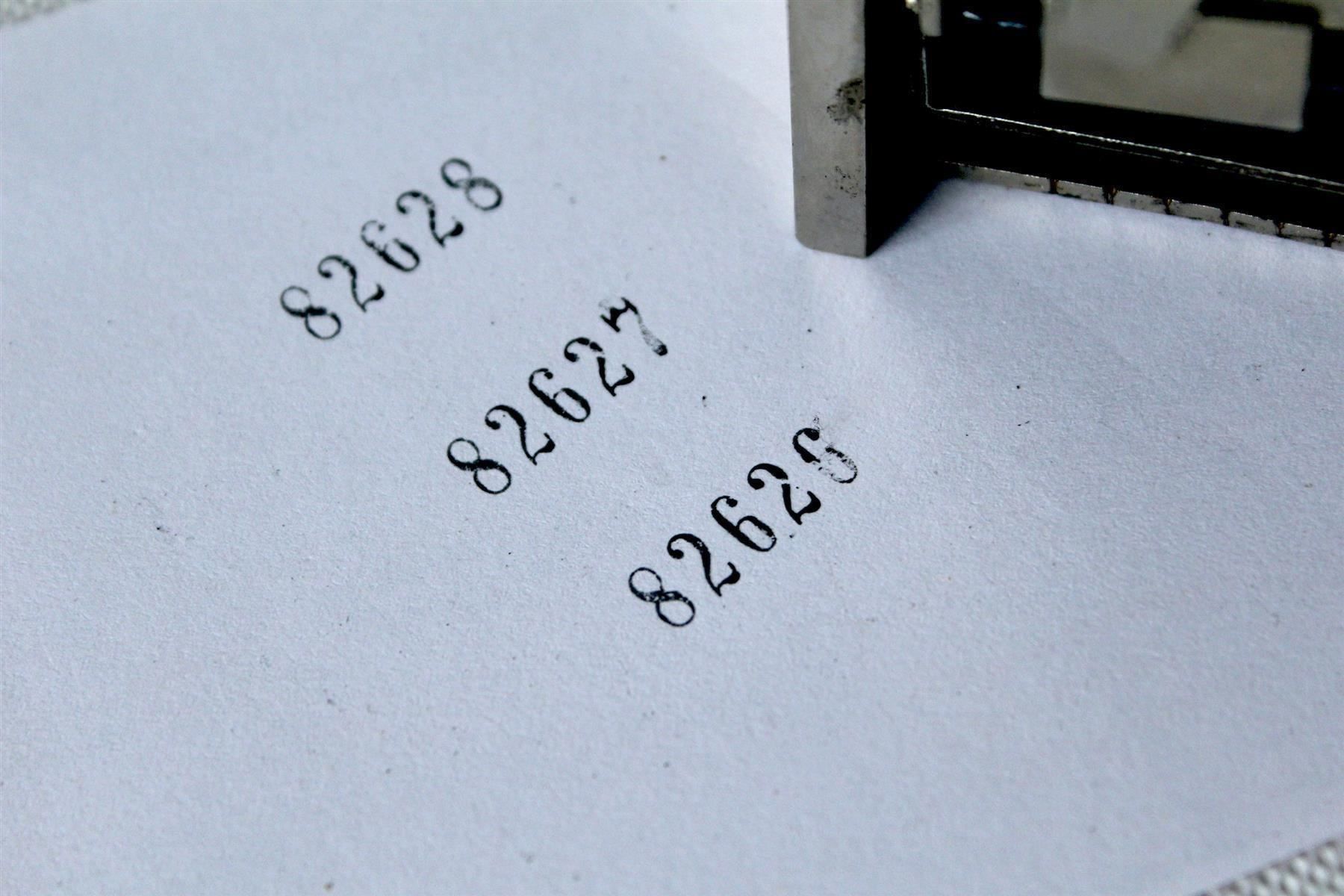 Timbri: 2x klassische Nummern - Stempel – Usato da Bern venduto da kultiges 3