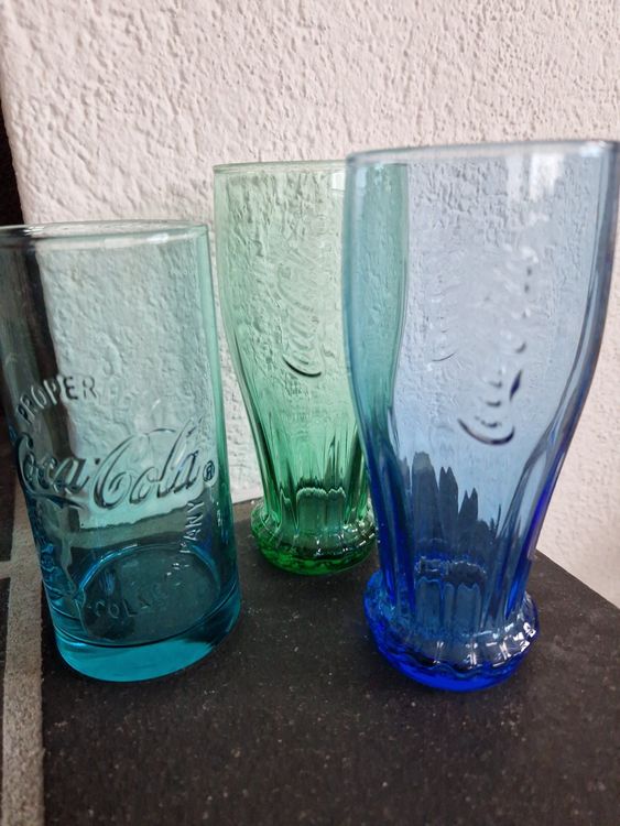 Coca Cola Gläser 6 Stk. (Gebraucht) in St. Gallen für CHF 6 - mit