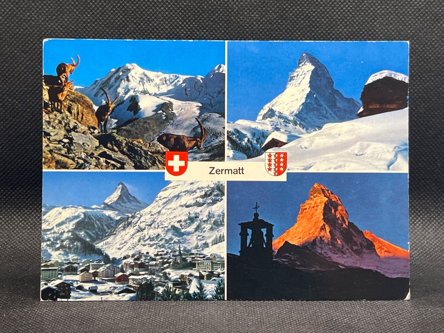 Cartoline postali: Zermatt 1616m, Wallis – Usato da Widnau venduto da Brusi9