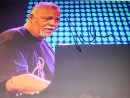 Joe Sample - Autogramm auf Foto