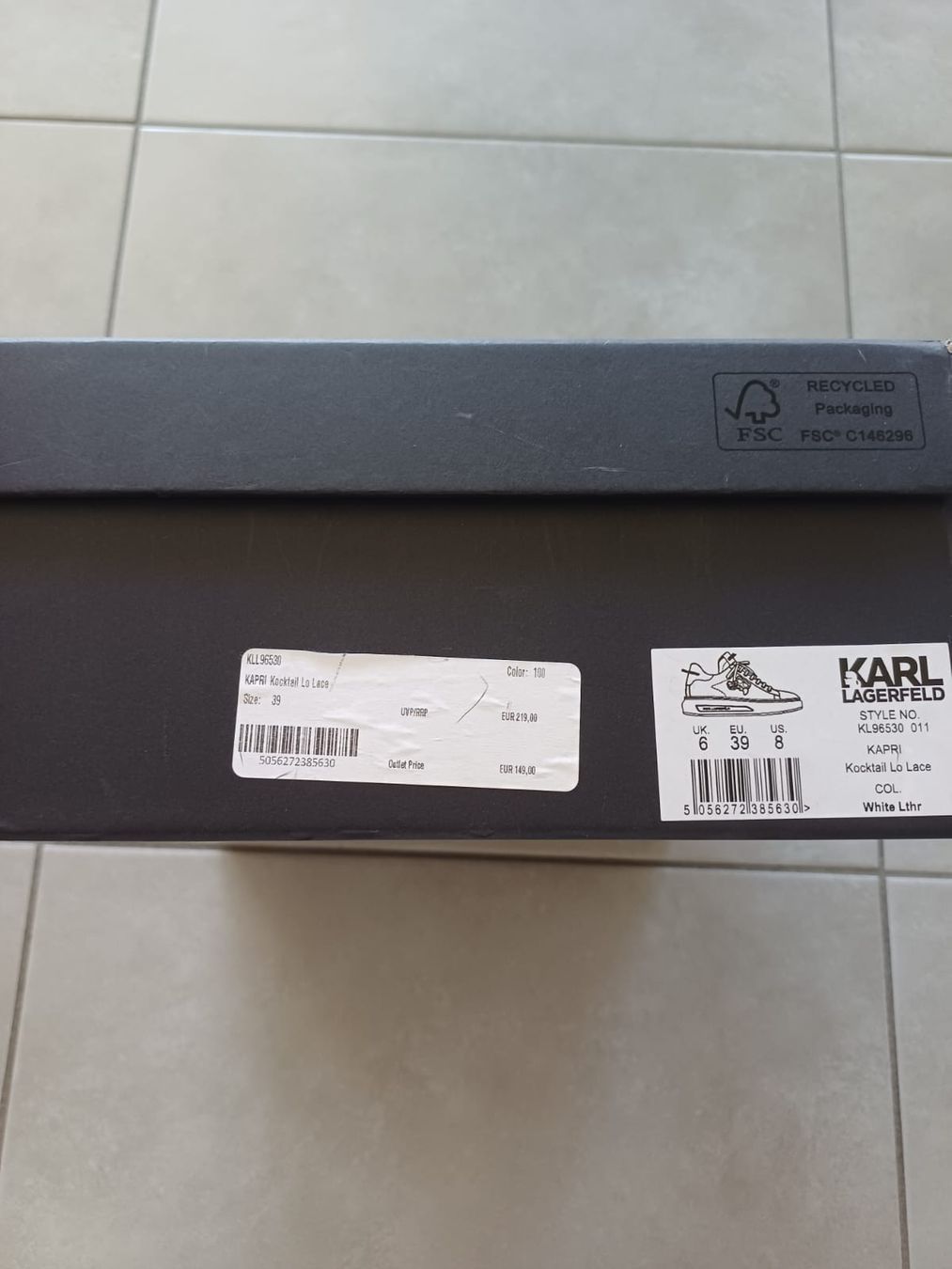 Karl Lagerfeld Scarpe da donna: Basket Karl Lagerfeld – Usato da Collonges venduto da cam_72xf 3