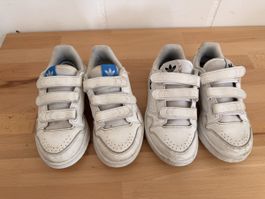 Adidas Kinderschuhe Klettverschluss Weiss Grösse 30