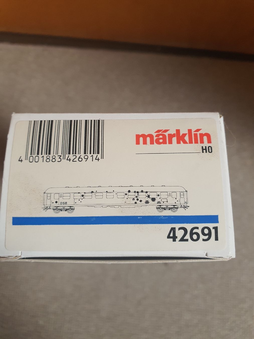 Märklin Modellini di ferrovie: Voiture couchette DSB Märklin – Usato da Lavey-Village venduto da Lofoten93 1