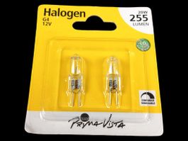 PRIMA VISTA Halogen-Stiftsockellampen