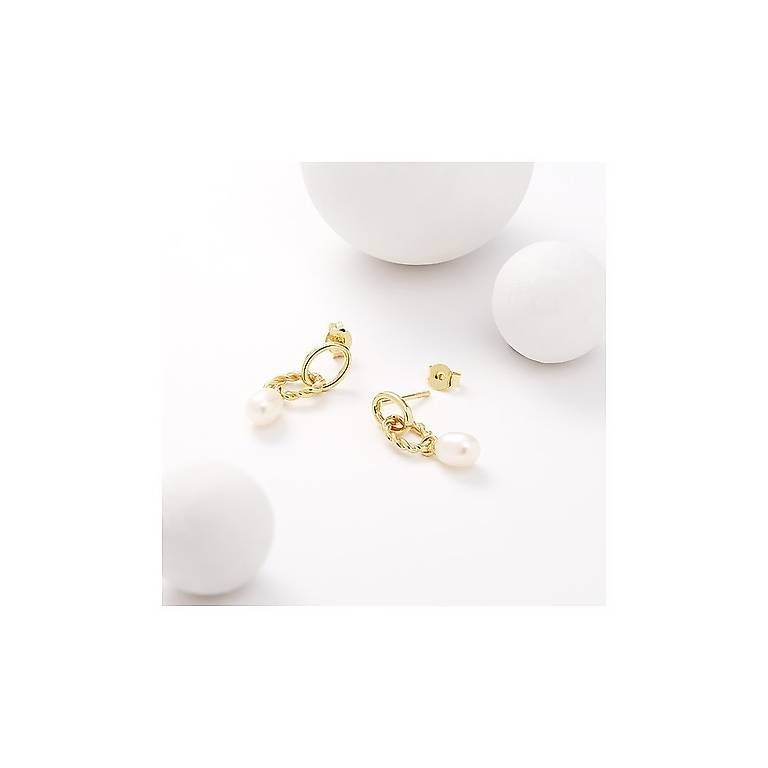 Ohrringe & -stecker: Ohrstecker Gold und Perle – Gebraucht aus Hemmental von 18kGold 2
