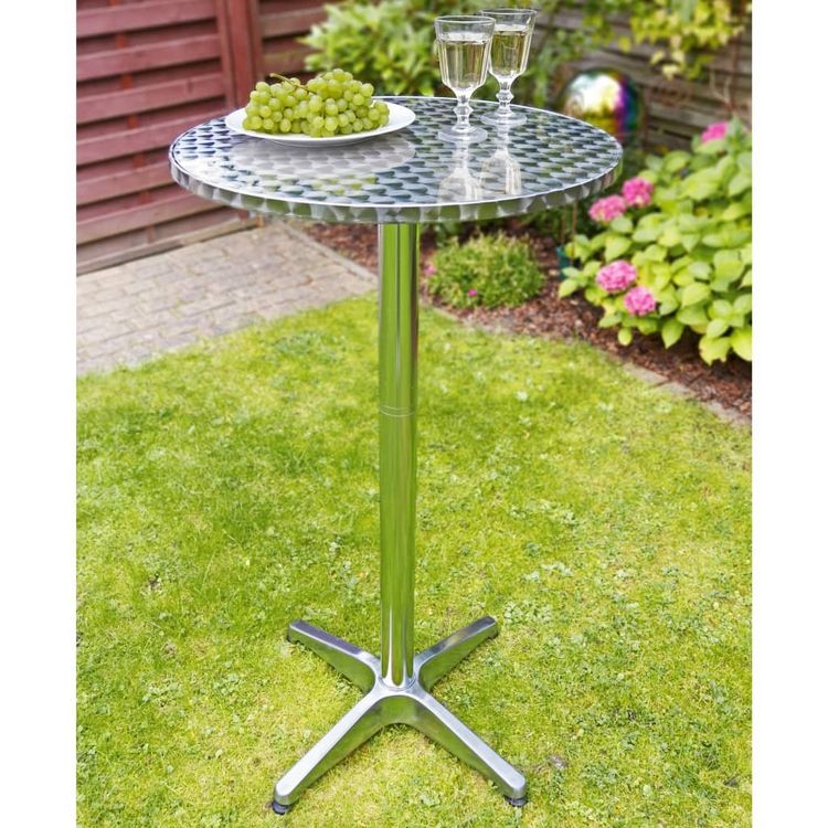 AufuN Gastro Stehtisch Klappbarer 80 Cm Bistrotisch Aus