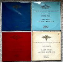 Beethoven Haskil Grumiaux Sonaten ED1 Komplett 4LP GEWASCHEN
