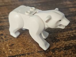 lego figurine animal White Bear 98295c01pb01