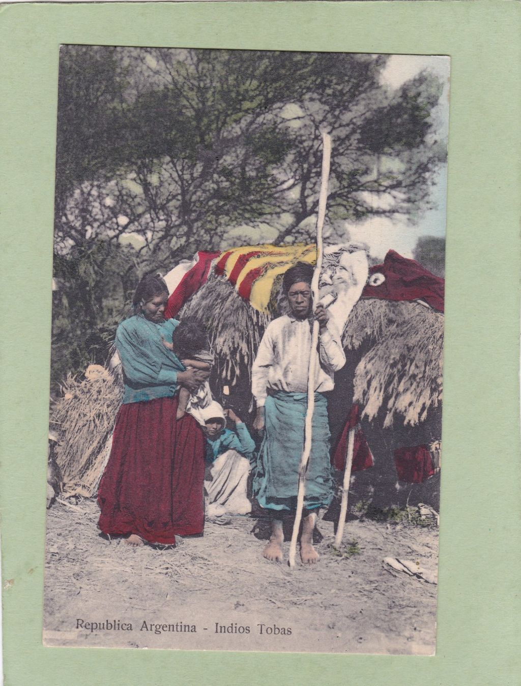 Cartoline postali: Argentinien Indios Tobas – Usato da Herisau venduto da Lisegrat2008