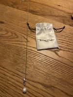 Thomas Sabo Halskette mit Charm Perle und Säckchen